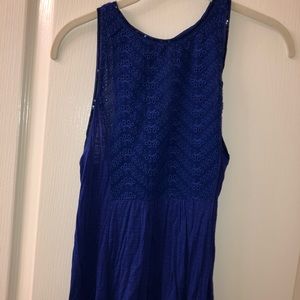 American Eagle Blue Tank